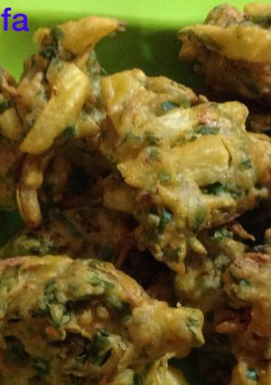 A picture of Aaloo palak bhaji.