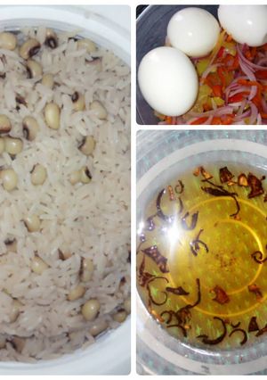 A picture of Rice and bean's.