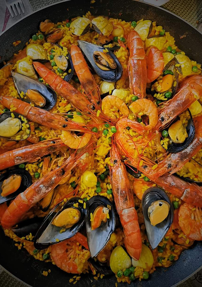 Una foto de 🥘Paella🥘