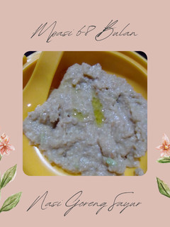 Foto resep Nasi Goreng Sayur Mpasi 6-8 Bulan
