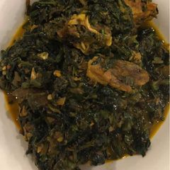 A picture of Vegetable soup.