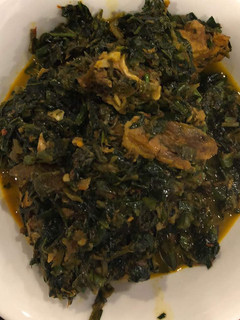 A picture of Vegetable soup.