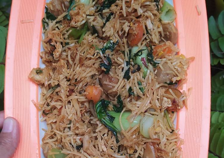 Resep Mie goreng komplit Anti Gagal