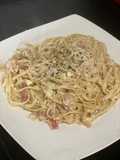 Tallarines carbonara