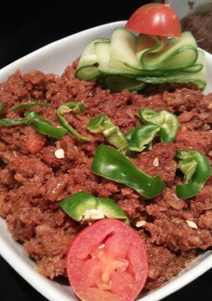 A picture of Karahi qeema #Cookpadsehri #CookpadRamadan.