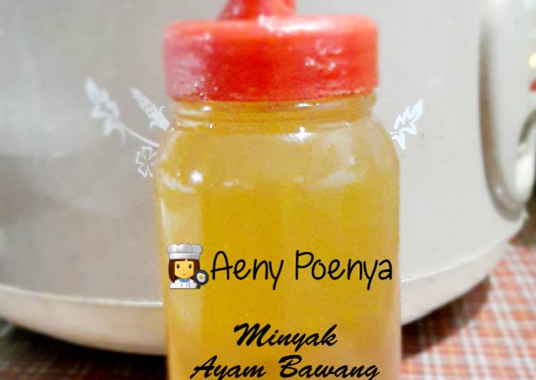 Bagaimana Membuat Minyak ayam bawang putih, Enak