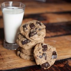 A picture of Chocolate Chunk Coffee Cookies.