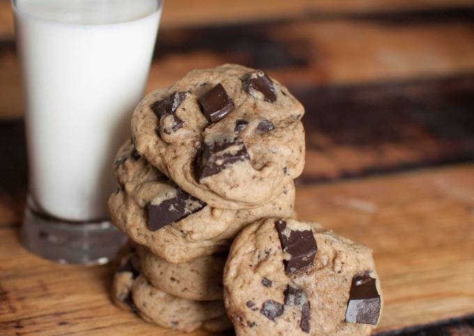 Chocolate Chunk Coffee Cookies