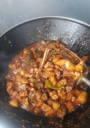 Foto resep Sambel goreng ati ampela- kentang