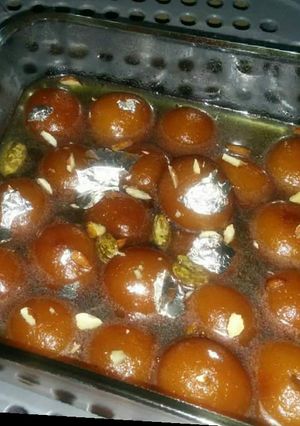A picture of Gulab jamun#Eid Special.