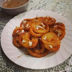 A picture of Paneer Jalebi.