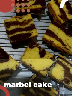 Foto resep Bolu macan aka marbel cake