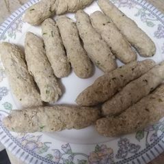 A picture of Seekh kabab.