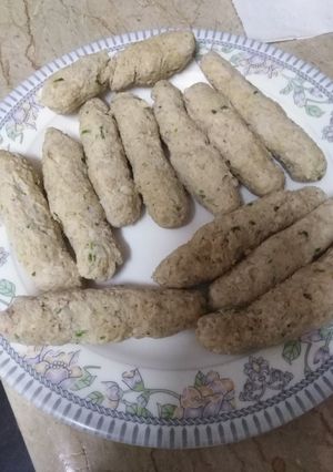 A picture of Seekh kabab.