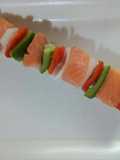 Banderillas de salmón
