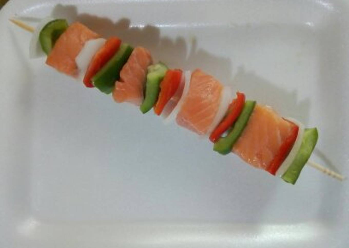 Banderillas de salmón