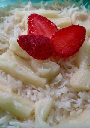 Foto resep Kue Lumpur surga #DEBM