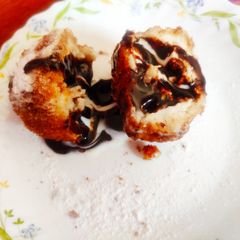 Eggless Fried Icecream A picture of Eggless Fried Icecream.