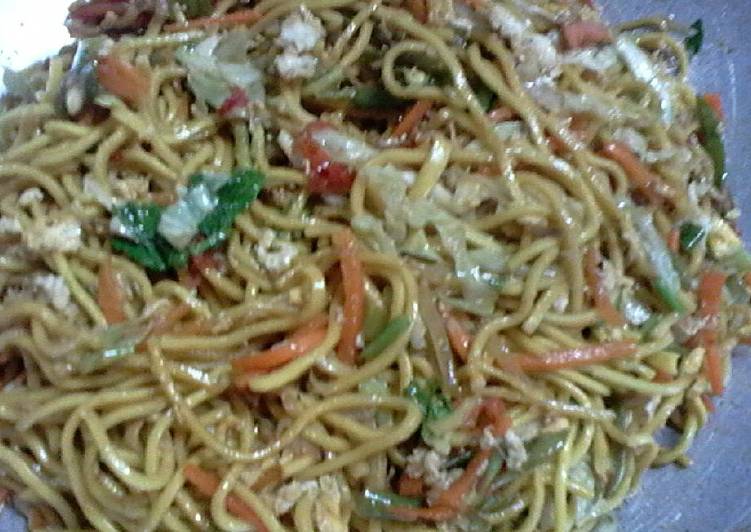 Resep Mie Goreng Sayuran, Enak Banget