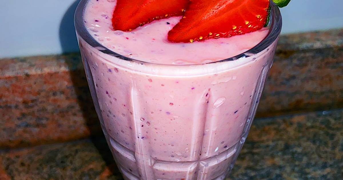 Mixed fruit smoothie Recipe by Fauziya Muhammad - Cookpad