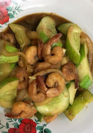 Foto resep Udang Saus Tiram