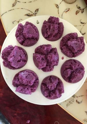Foto resep Kue Moho Ubi Ungu