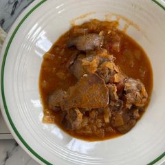 A picture of Nonna Maria’s Chicken Liver.