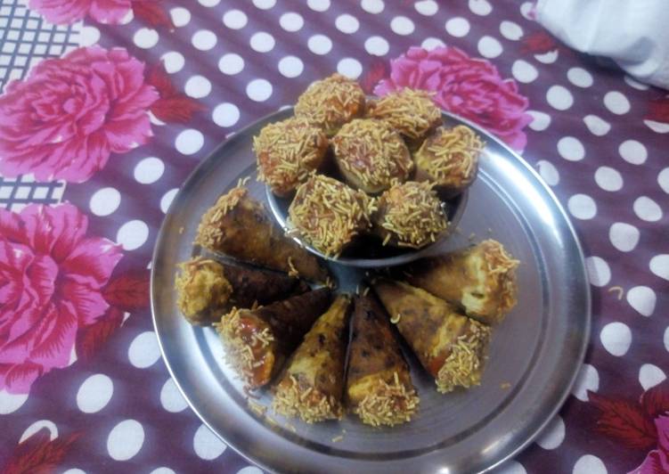 Recipe of Quick Leftover Chapati cone