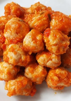 Foto resep Bola Bola Ayam Balado🌶