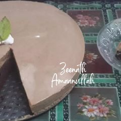 A picture of 2-way No Bake Chocolate Mousse Cake.