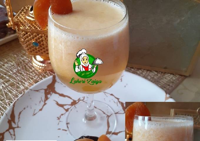 Refreshing Apricot Drink Sharbat e Khobani