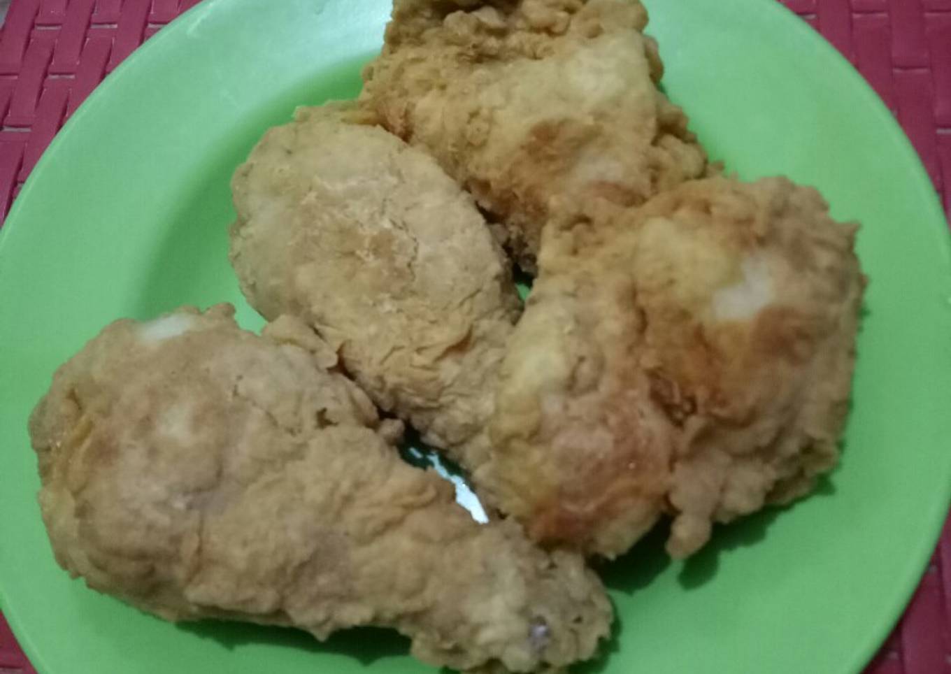 Ayam goreng ala2 kfc