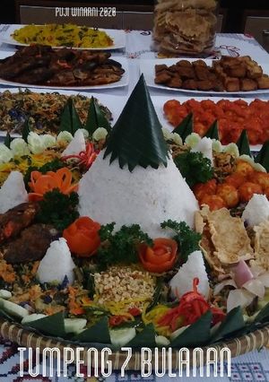 Foto resep Tumpeng 7 bulanan