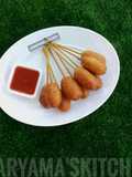 Mini corndogs(spiced)