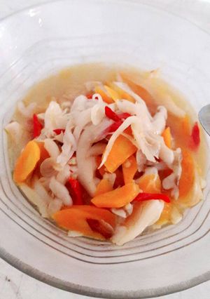 Foto resep Tumis jamur dan wortel