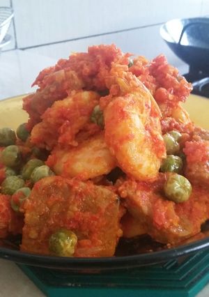Foto resep Udang Balado