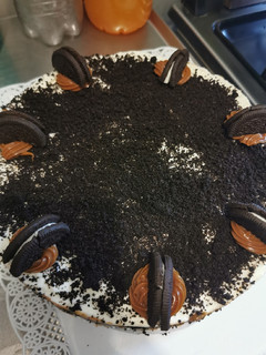 Una foto de Torta oreo sin horno