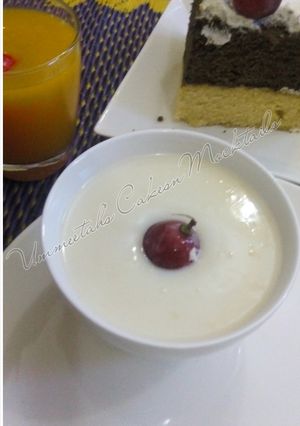 A picture of Milk pap/kunun madara.