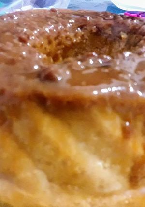 Una foto de Flan de Dulce de Leche