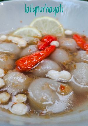 Foto resep Baso aci kuah pedas