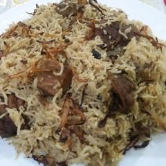 A picture of Mutton yakhni pulao.