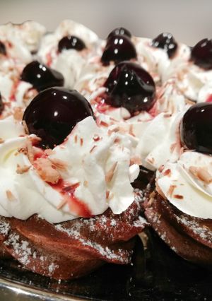 Foto di Zeppole al cacao al forno