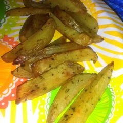A picture of Simply baked golden fries.