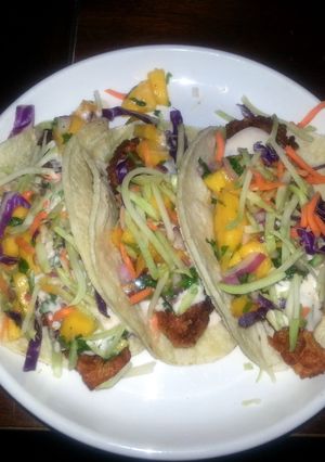 A picture of Fish Tacos.