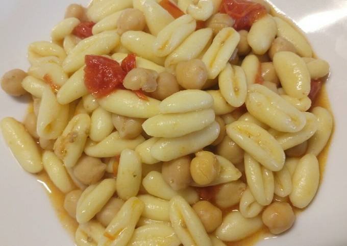 Cavatelli e ceci