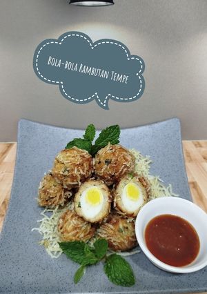 Foto resep Bola-bola Rambutan Tempe