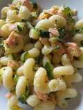Cellentani con zucchine e salmone!