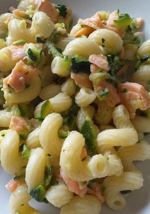 Foto di Cellentani con zucchine e salmone!