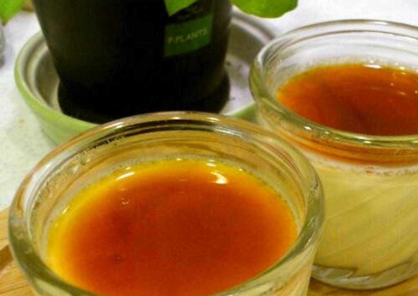 Creamy Egg Yolk Custard Pudding