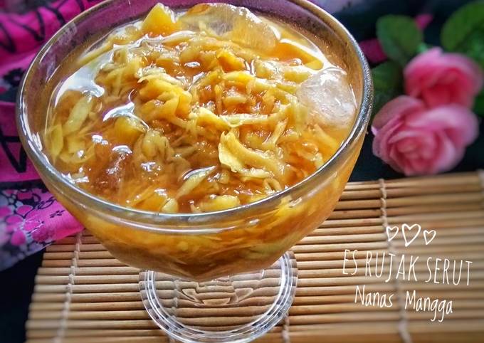 Es Rujak Serut Nanas Mangga